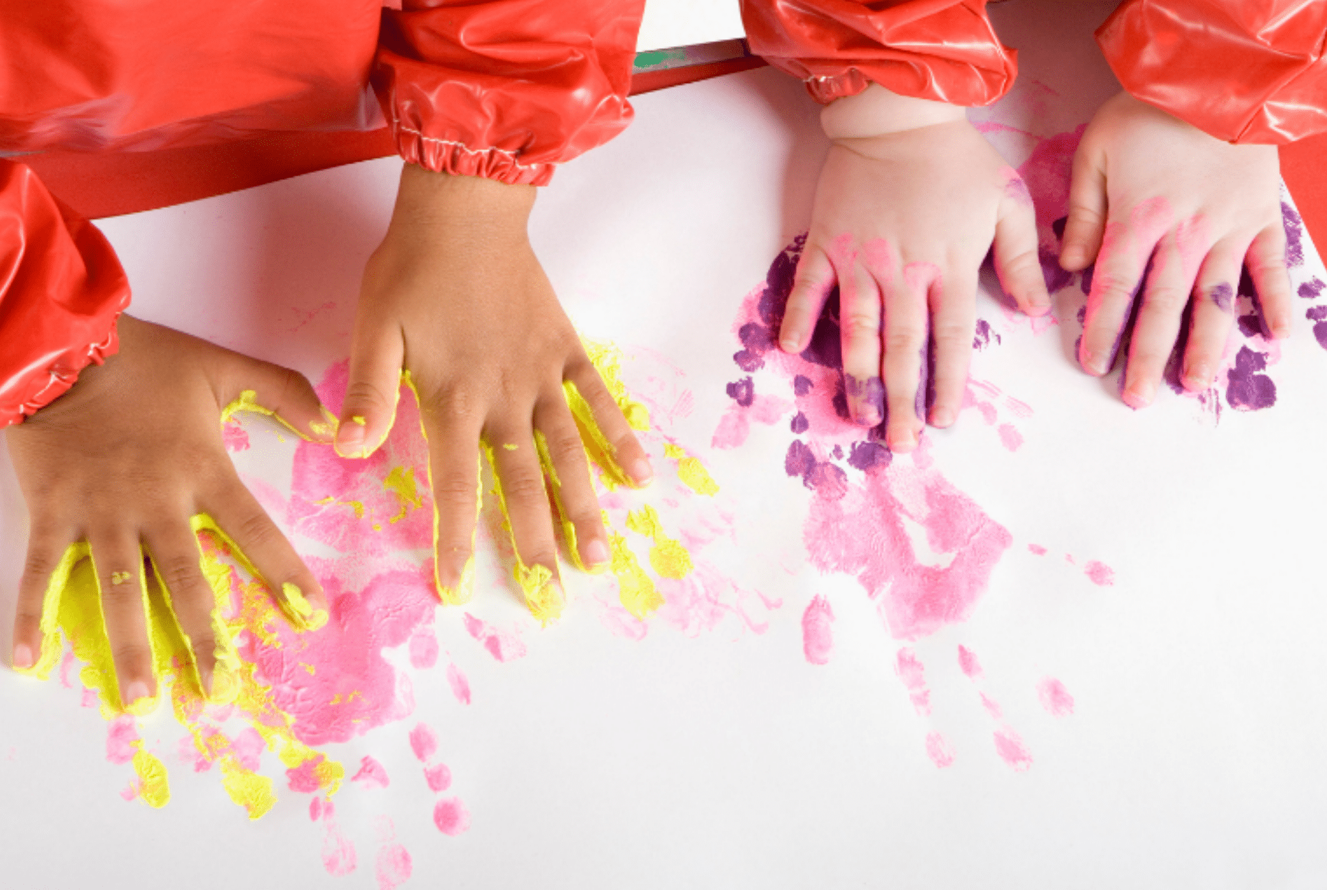 20 Toddler Handprint Painting