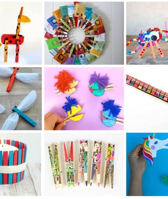 Amazing Clothespin Crafts and Ideas for Kids