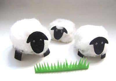 Baa Baa Egg Carton Sheep