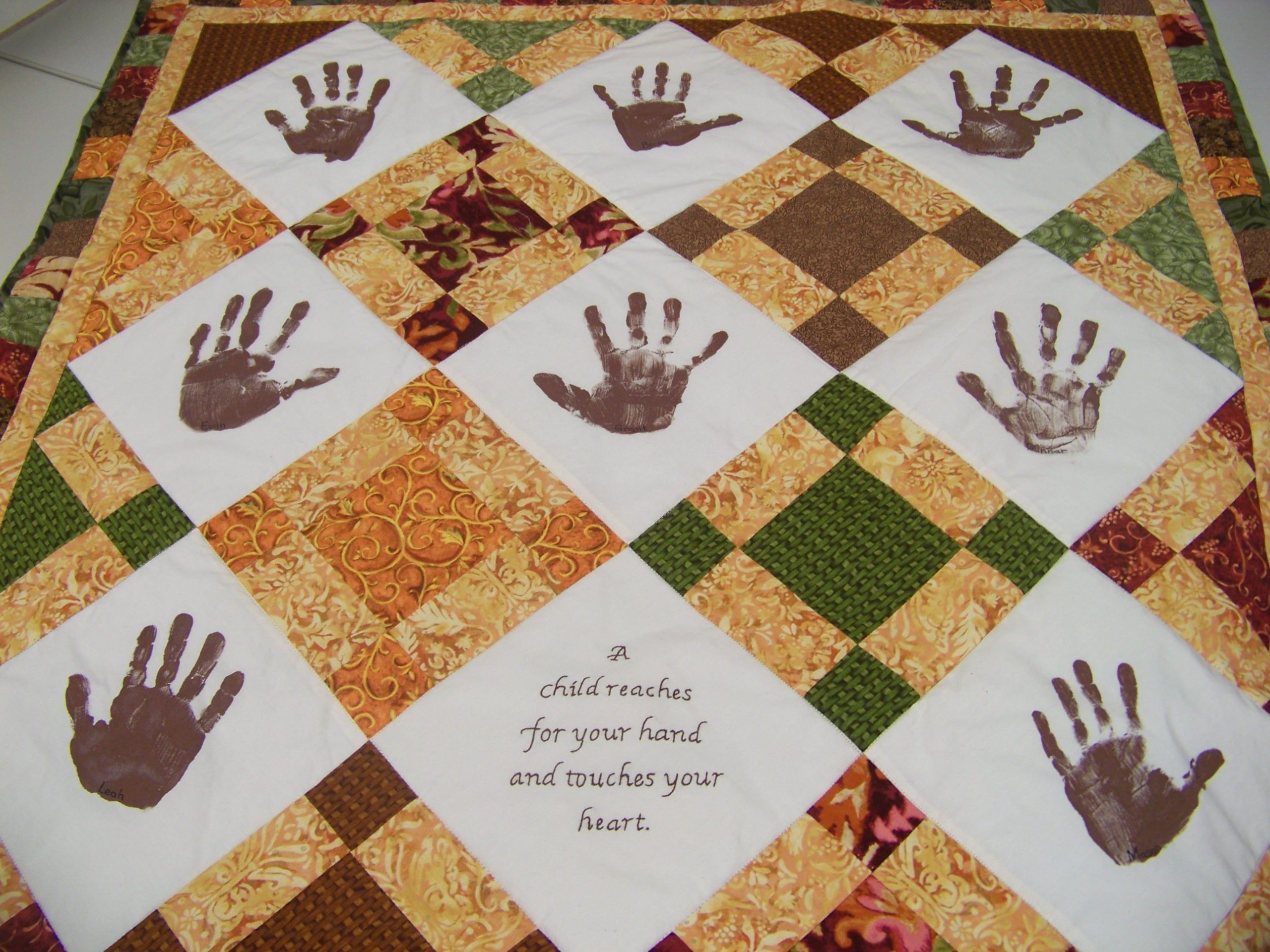 Handprint Quilt Books