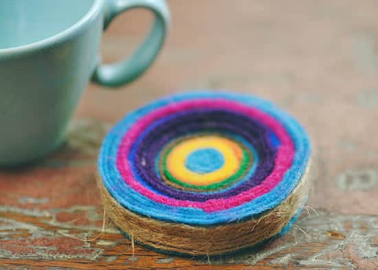  Innovative Coasters with Felt