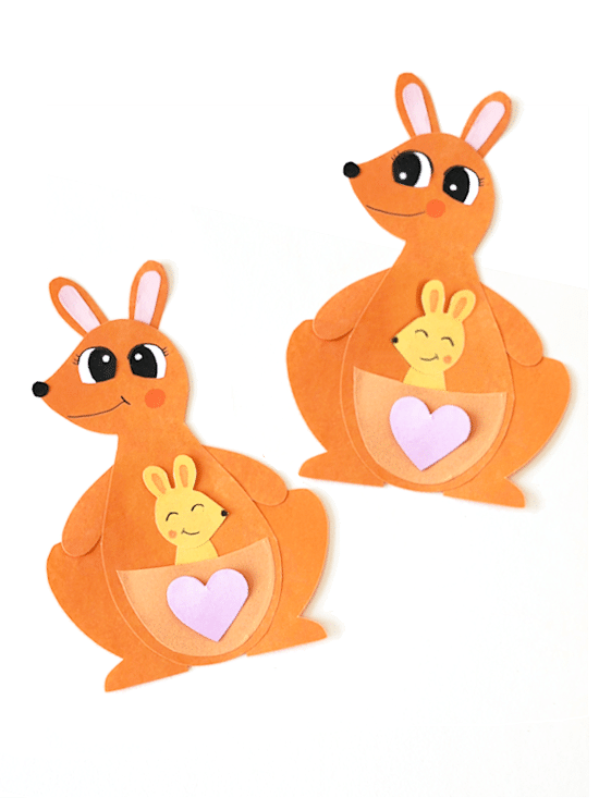 Kangaroo Mother's Day Craft