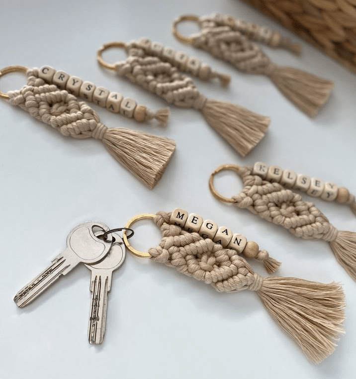 Macrame Keychain