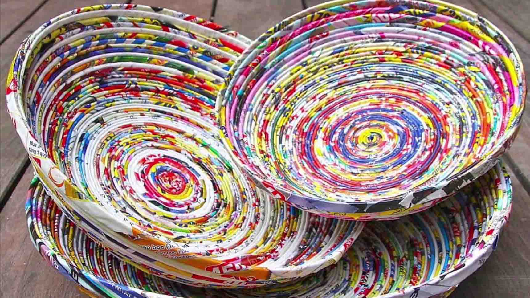 Magazine Paper Plates