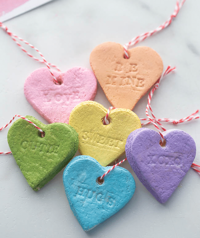 Salt Dough Hearts