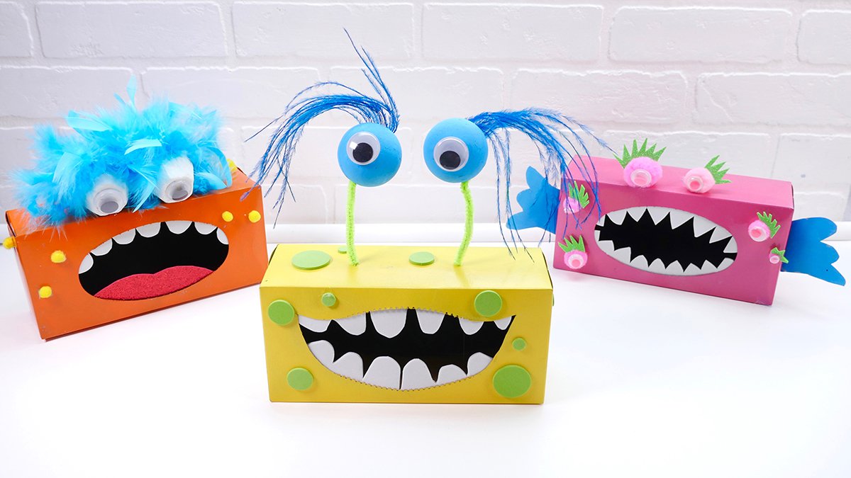 Tissue Box Monsters