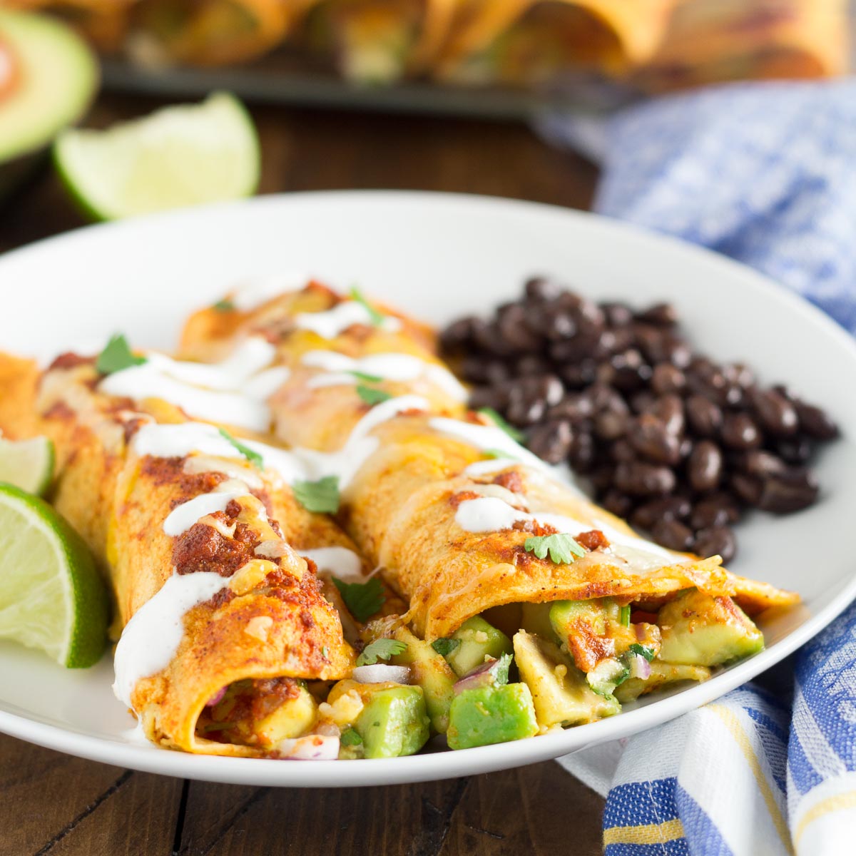 Avocado Enchiladas