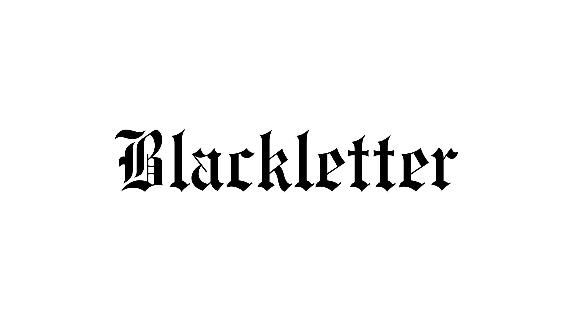 Blackletter