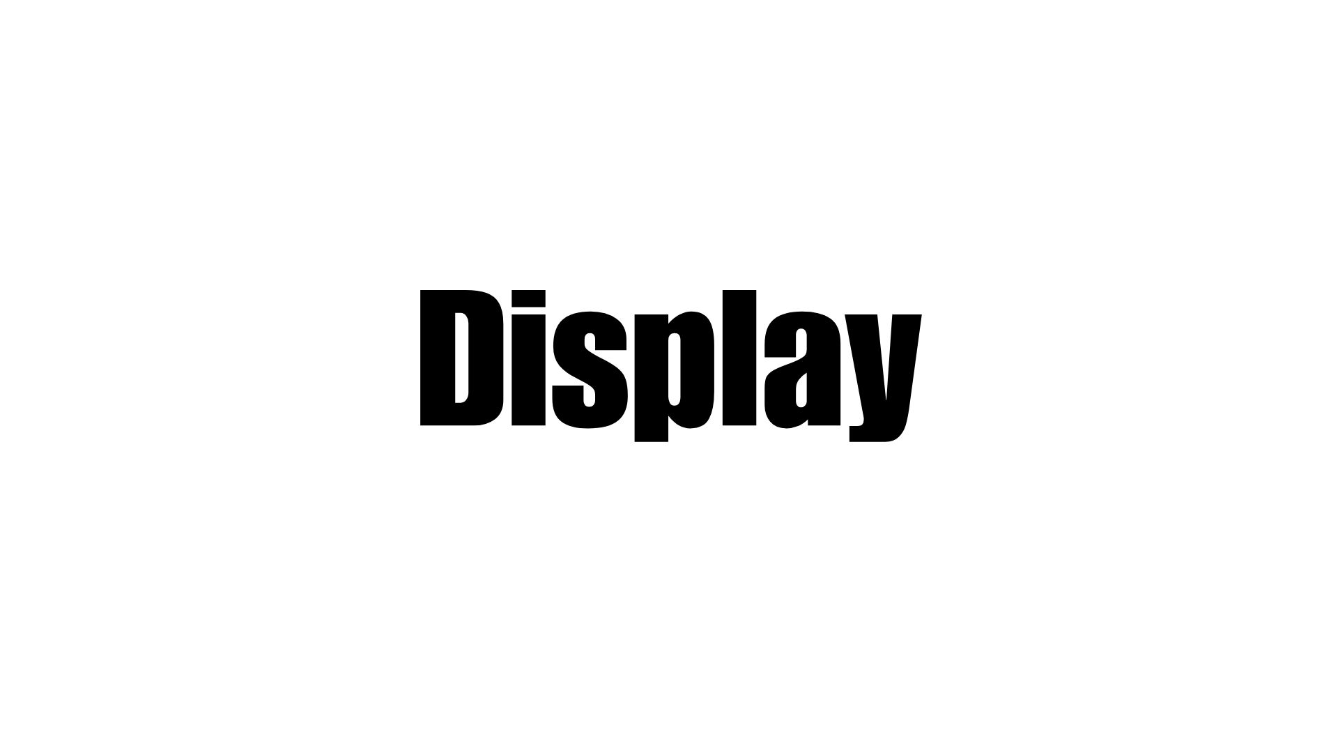 Display