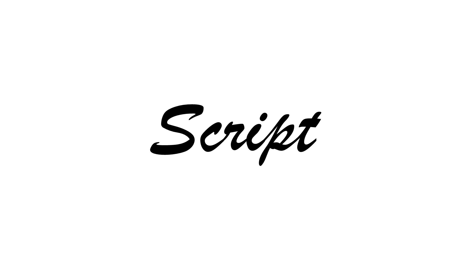 Script