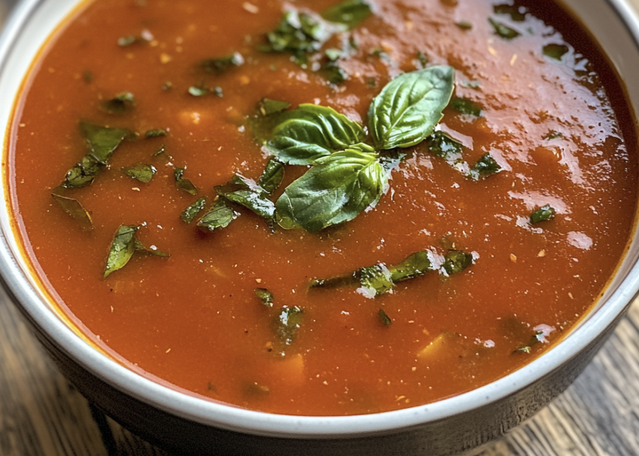 Tomato Basil Soup