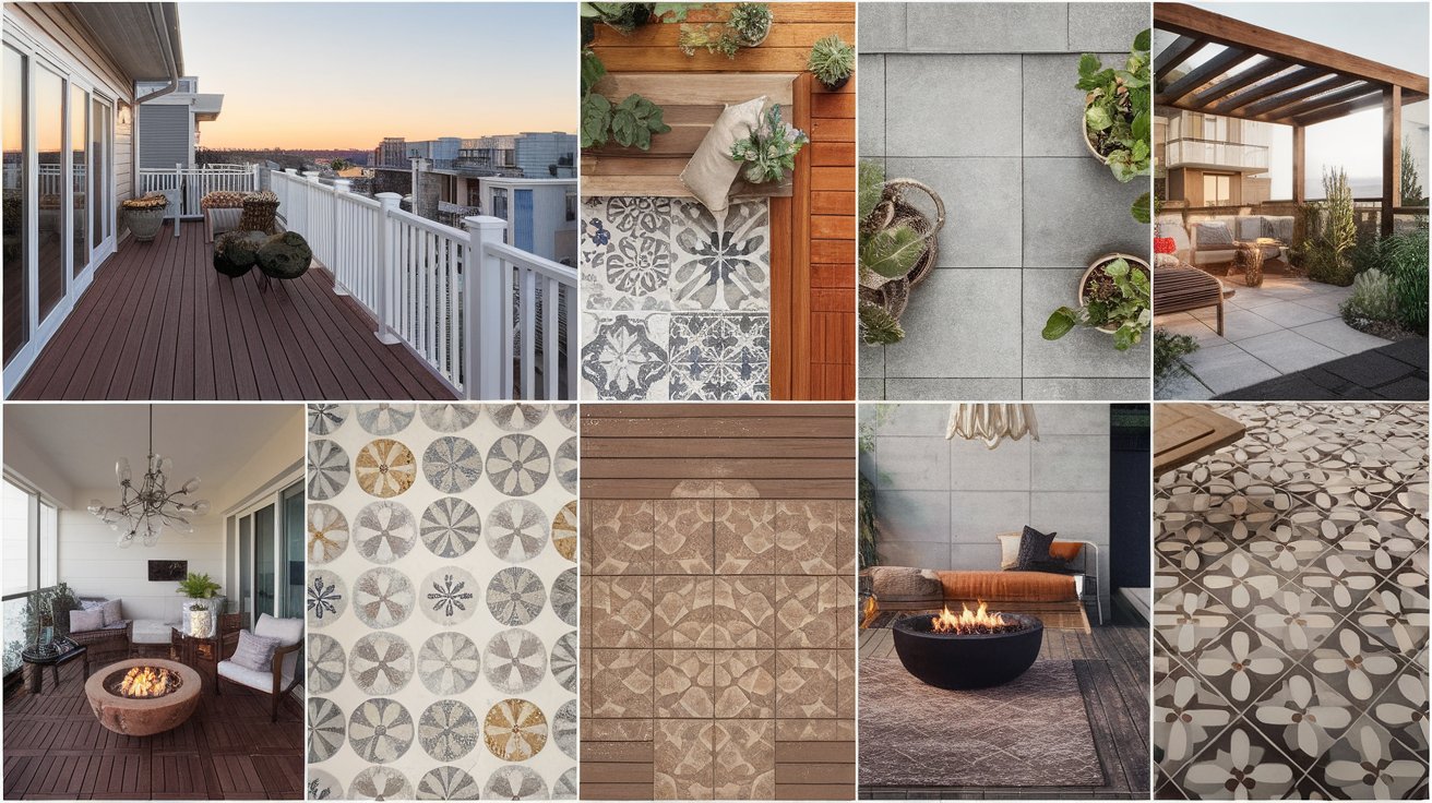 Stylish Balcony Flooring Ideas for Every Taste