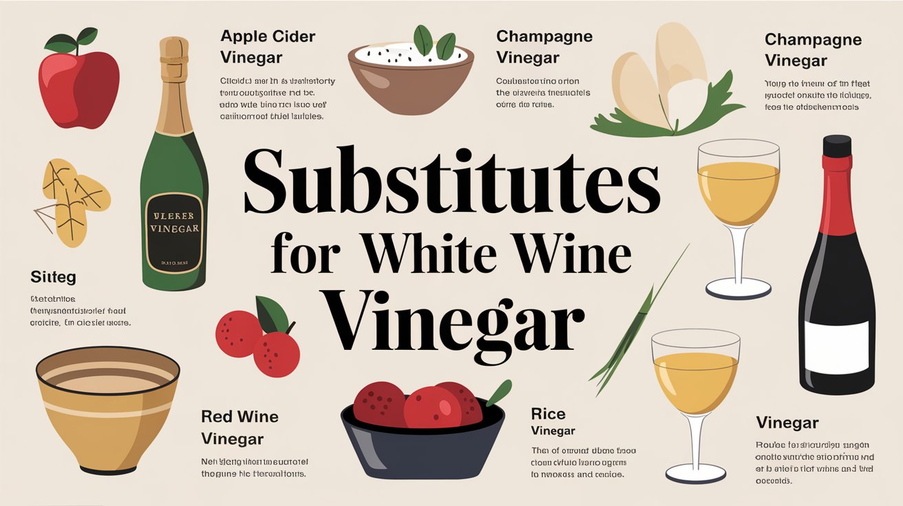 Easy Substitutes for White Wine Vinegar in Cooking