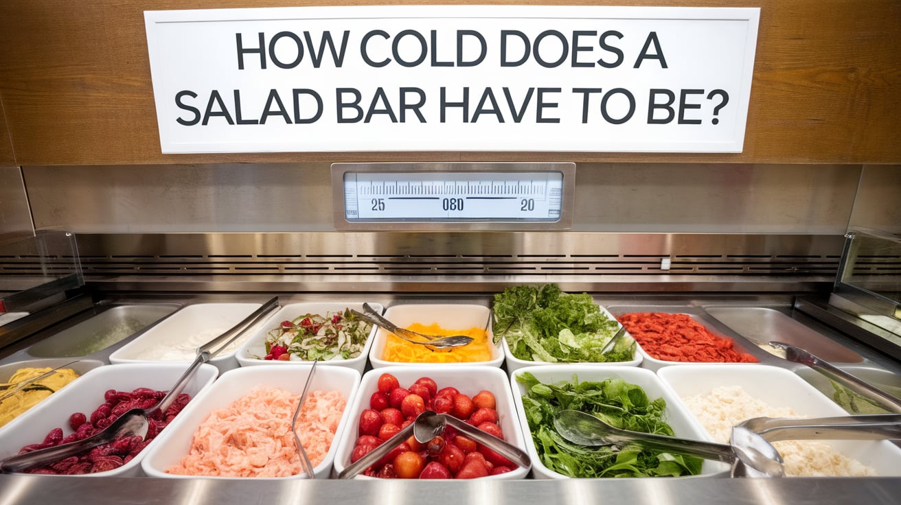 How Cold Does a Salad Bar Have to Be?