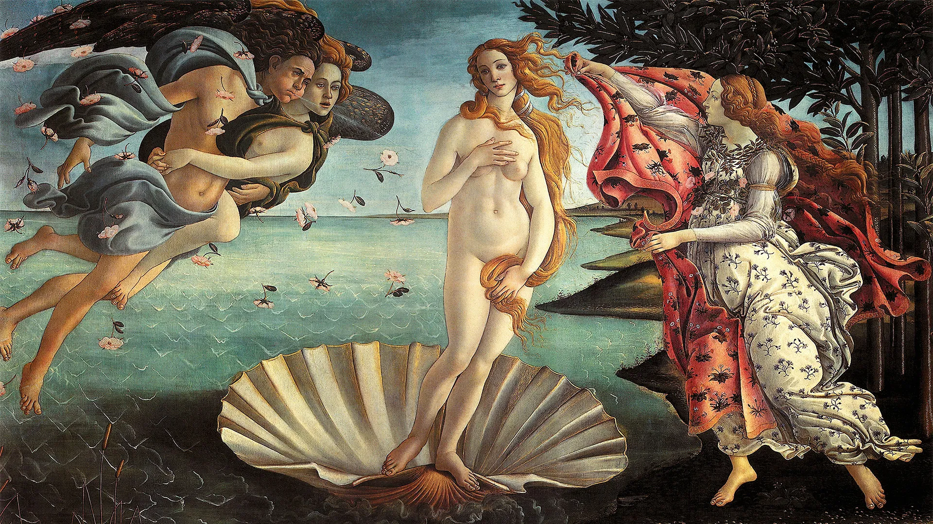 The Birth of Venus by Sandro Botticelli