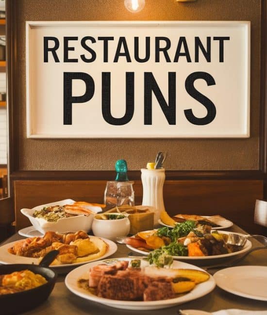 Hilarious Restaurant Puns for Food Lovers