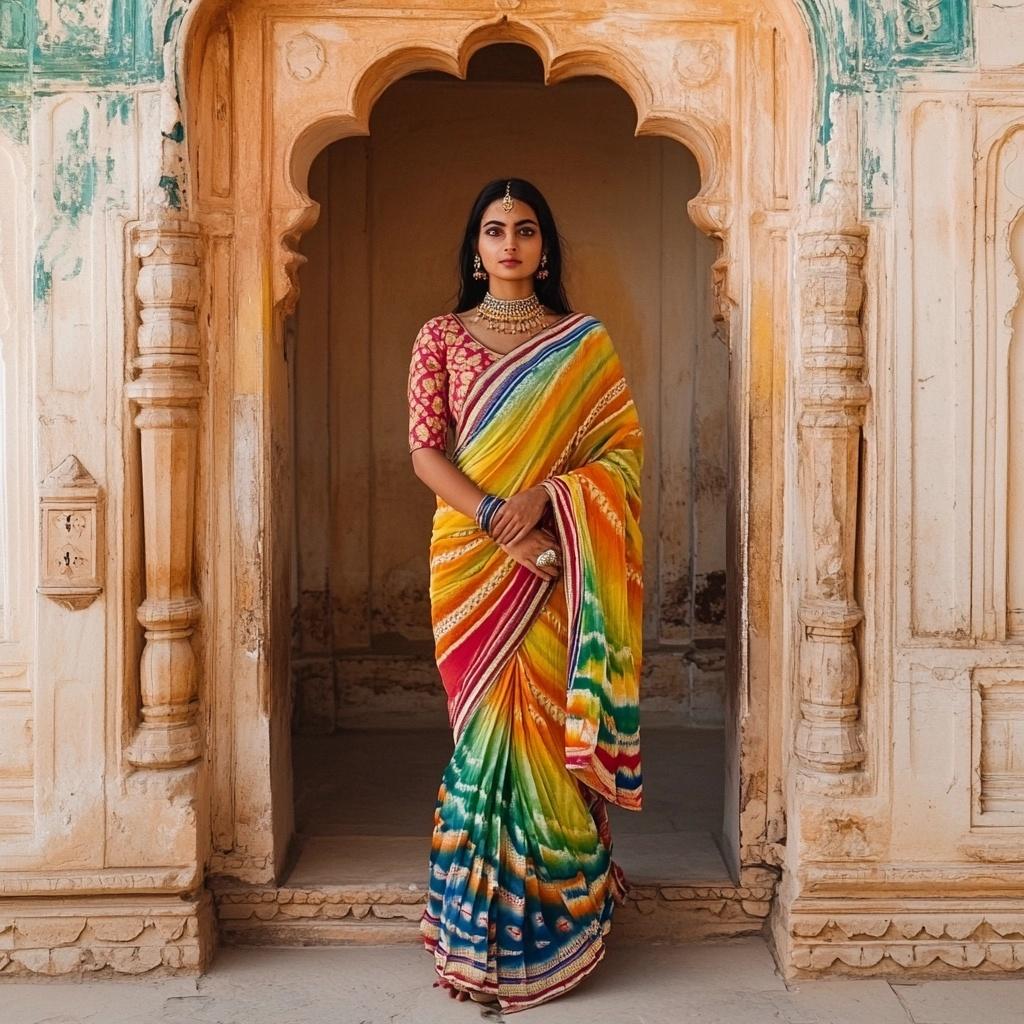 Leheriya_Saree