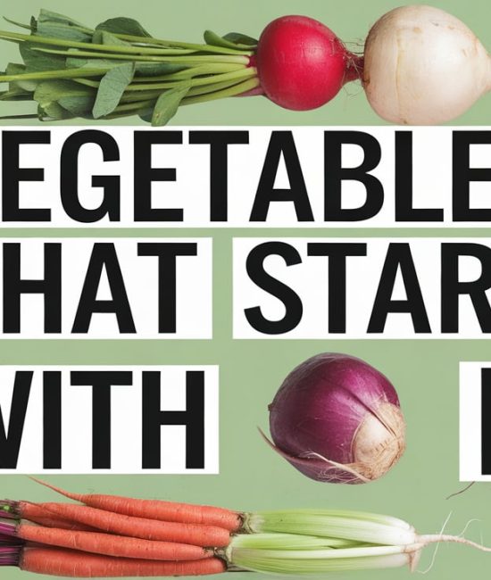 Vegetables that Start with R You Should Know About