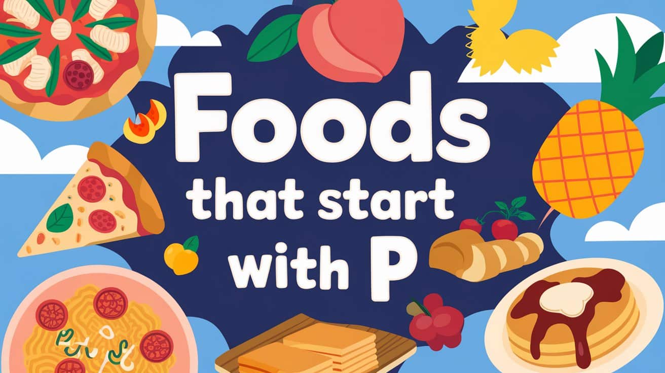 food that start with p