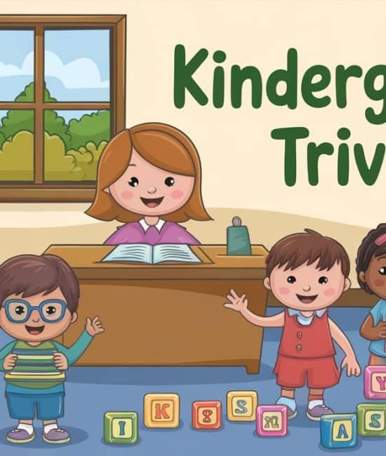 kindergarten trivia