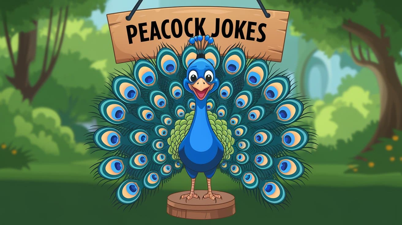 peacock jokes