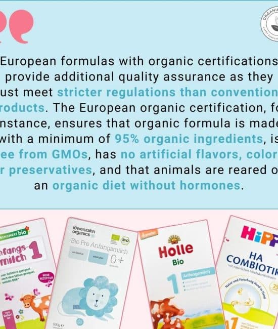 Best Organic Baby Formulas: HiPP and Holle