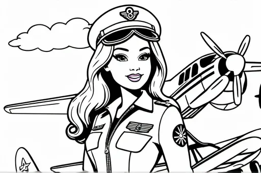 Barbie as a Pilot