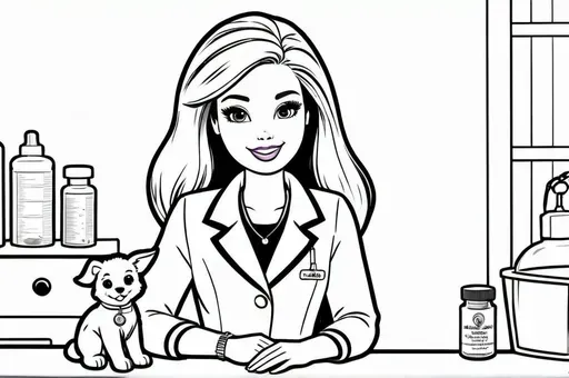 Barbie as a Veterinarian