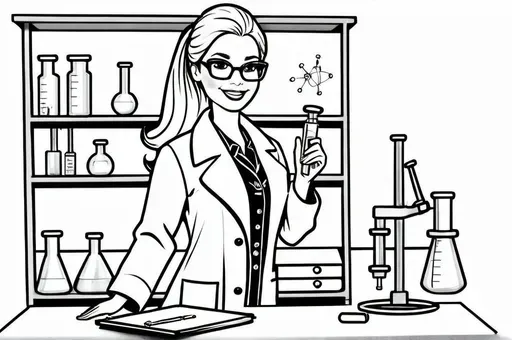 Barbie as a Scientist