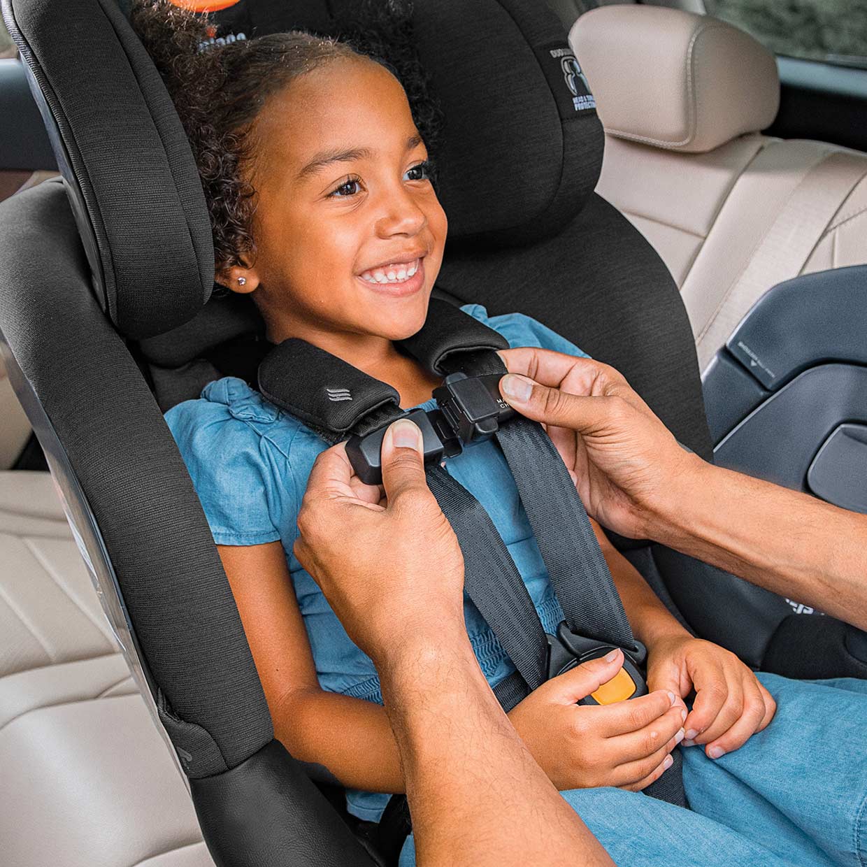 Adjust the Car Seat Harness