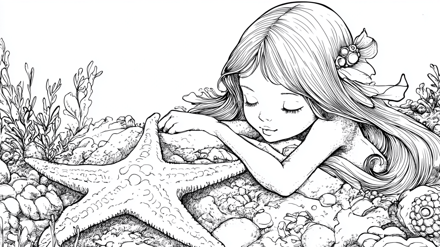 Baby_Mermaid_With_Starfish