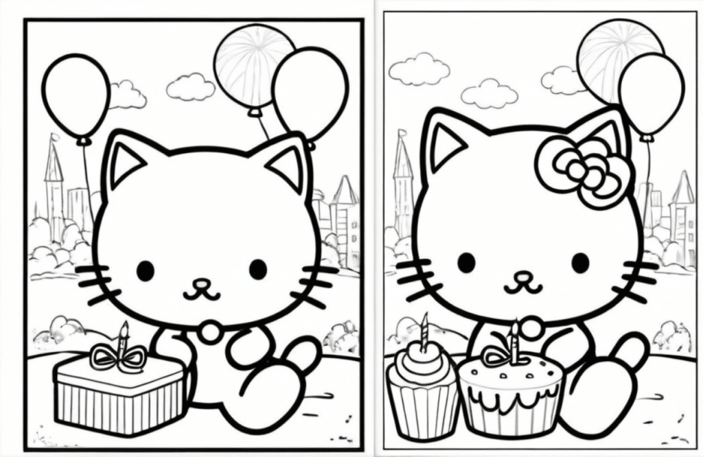 75 Fun and Exciting Hello Kitty Coloring Pages for All Ages! - Mothers ...