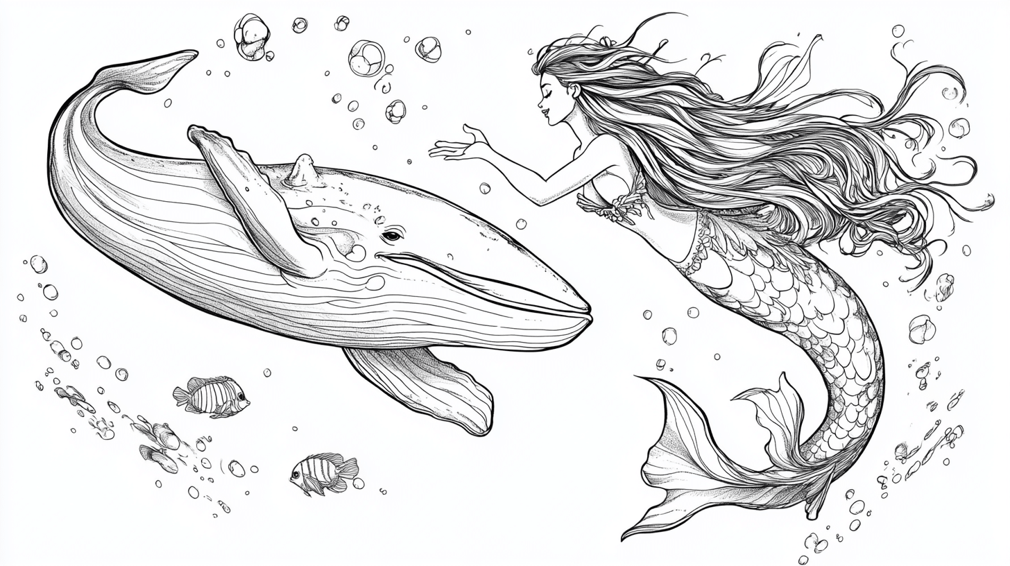 Mermaid_With_A_Whale