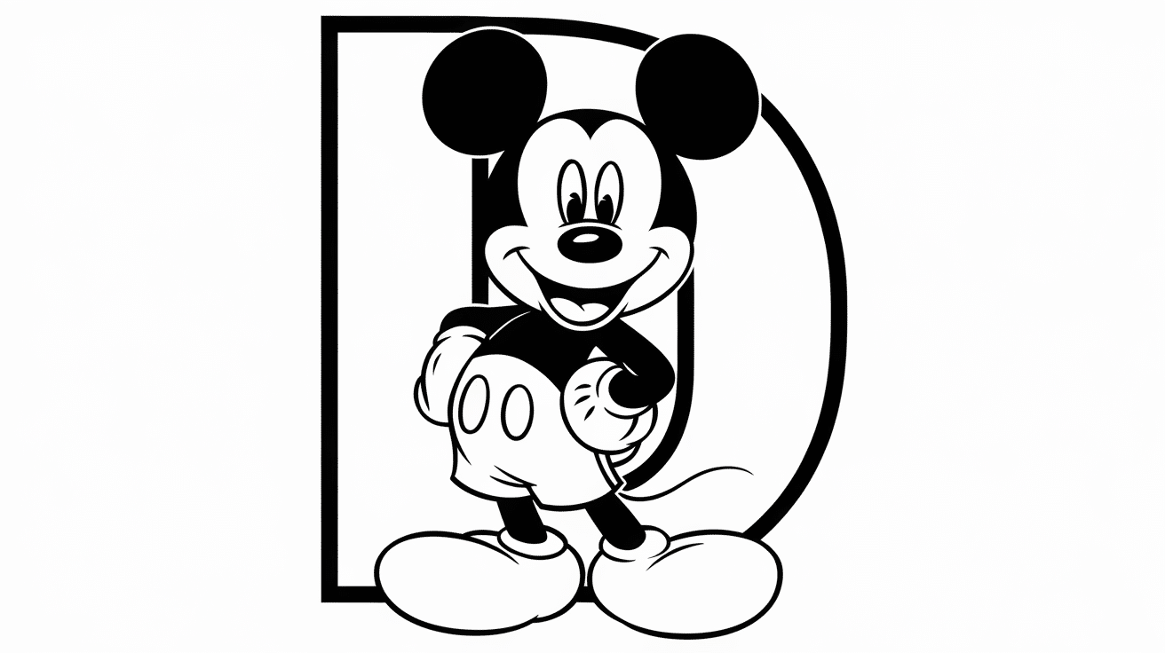 Mickey_depicts_the_letter_D