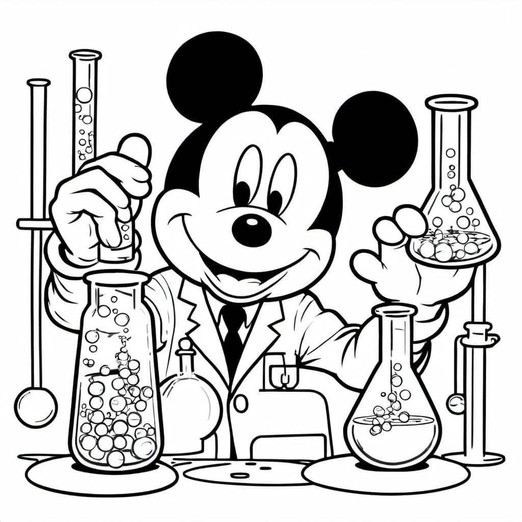 Mickey_in_a_lab_coat_mixing_chemicals_in_test_tubes