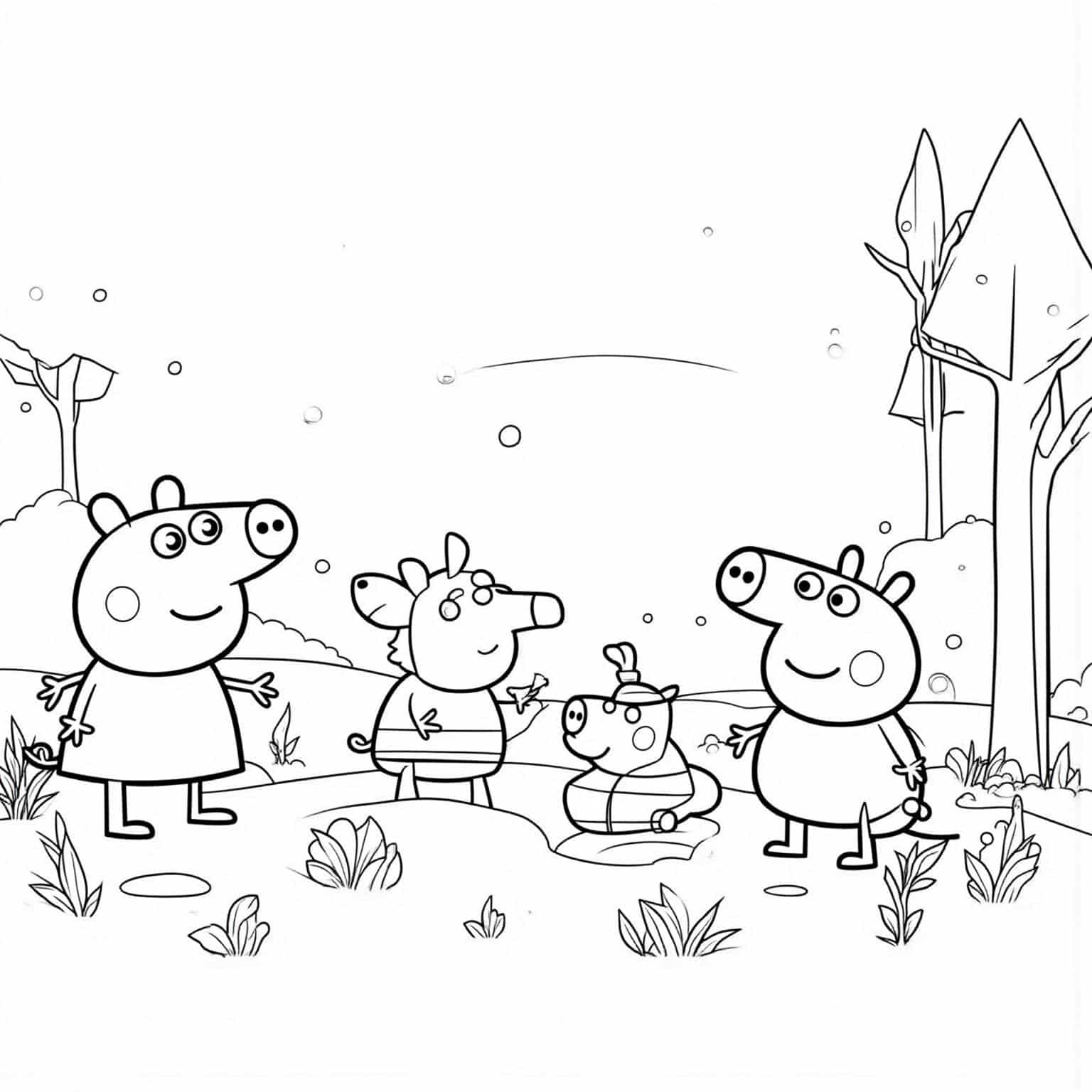 Peppa_and_her_friends_at_a_trek