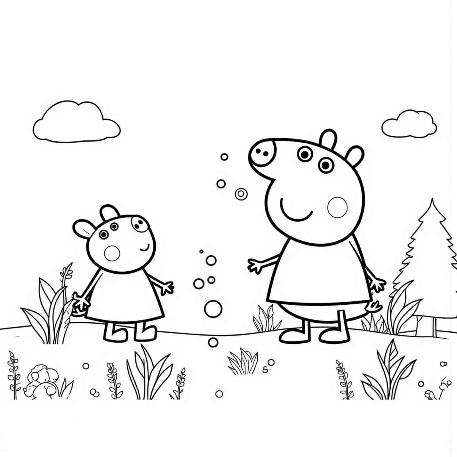 Peppa_blowing_bubbles_at_a_garden_party