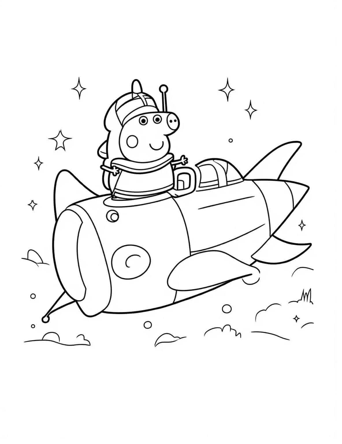 Peppa_exploring_outer_space_in_a_rocket