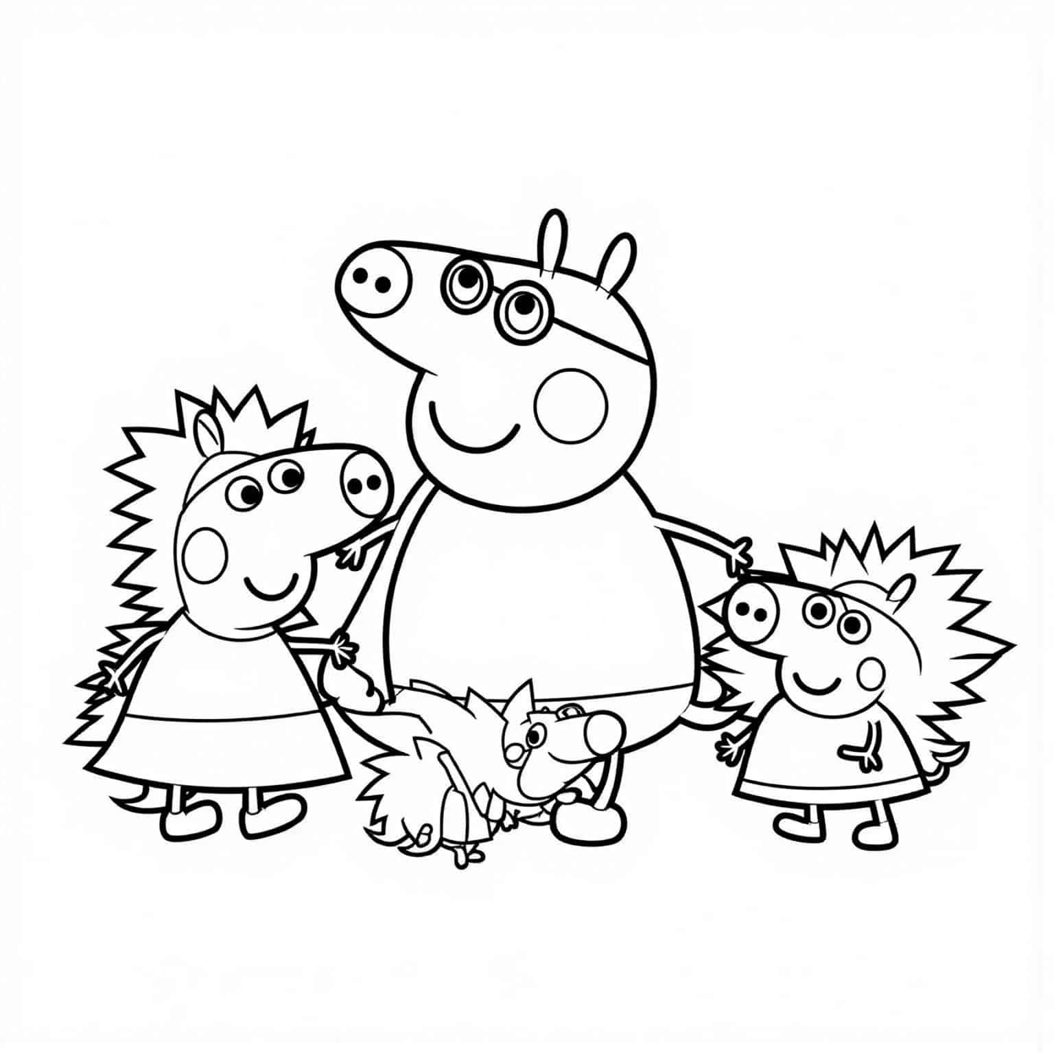 Peppa_meets_a_family_of_hedgehogs