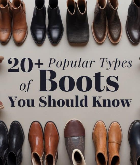 Popular Types of Boots You Should Know