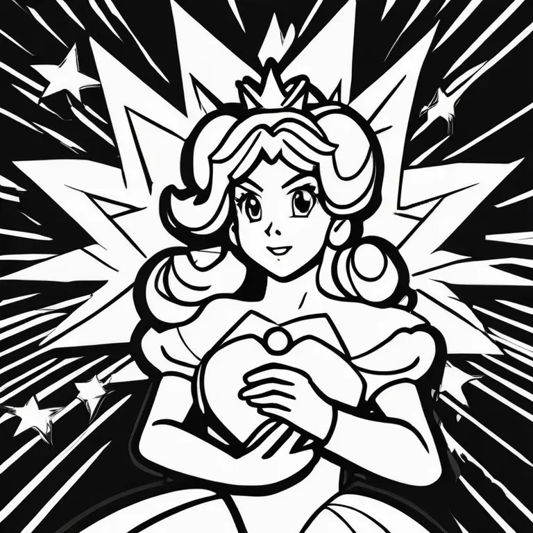 Princess_Peach_Holding_a_Power_Star