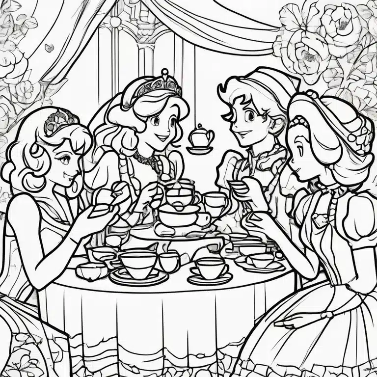 Princess_Peach_Hosting_a_Royal_Tea_Party_with_Friends