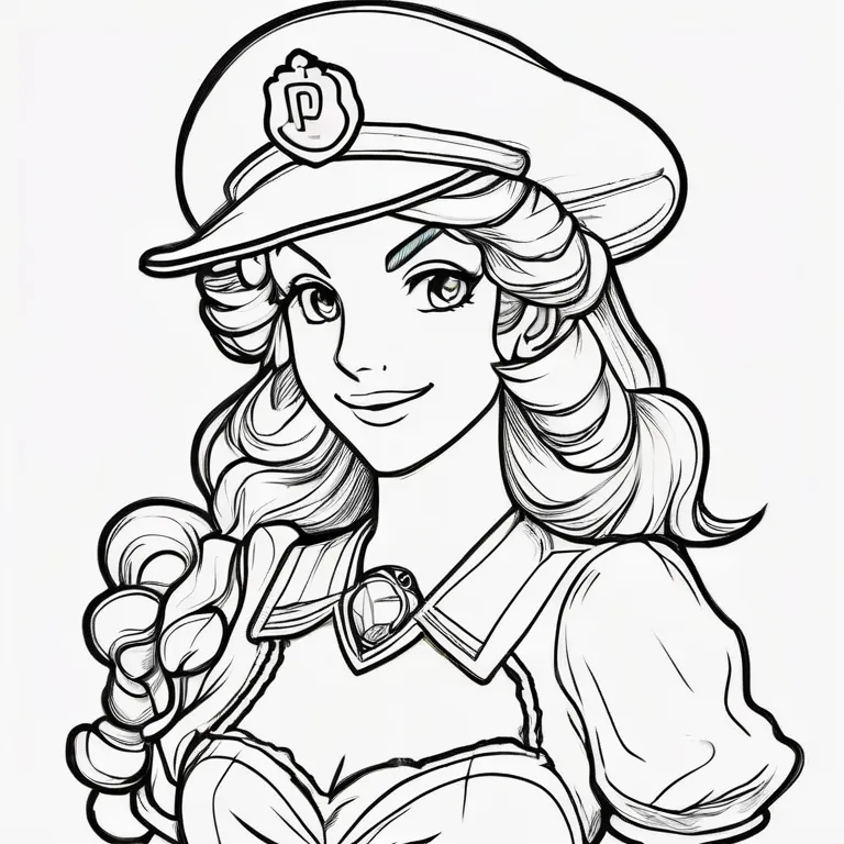 Princess_Peach_in_a_Casual_Outfit_with_a_Hat