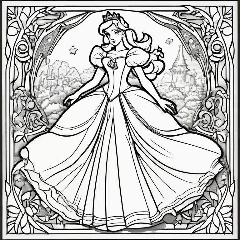 Princess_Peach_in_a_Fairy_Tale-Inspired_Gown