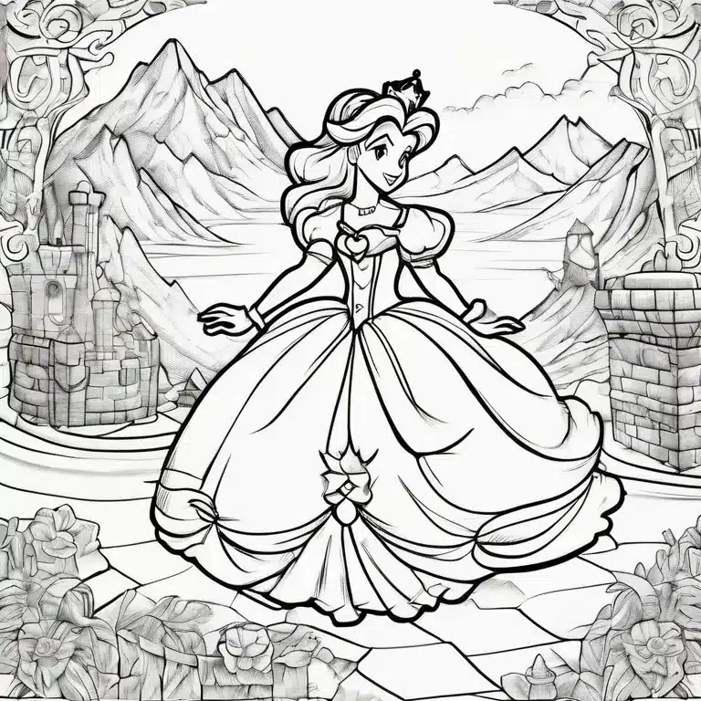 Princess_Peach_on_a_Grand_Adventure_with_a_Treasure_Map