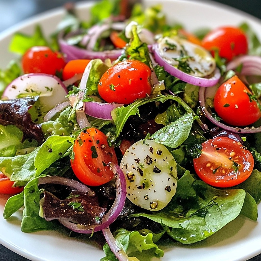 Salad with Lemon Vinaigrette