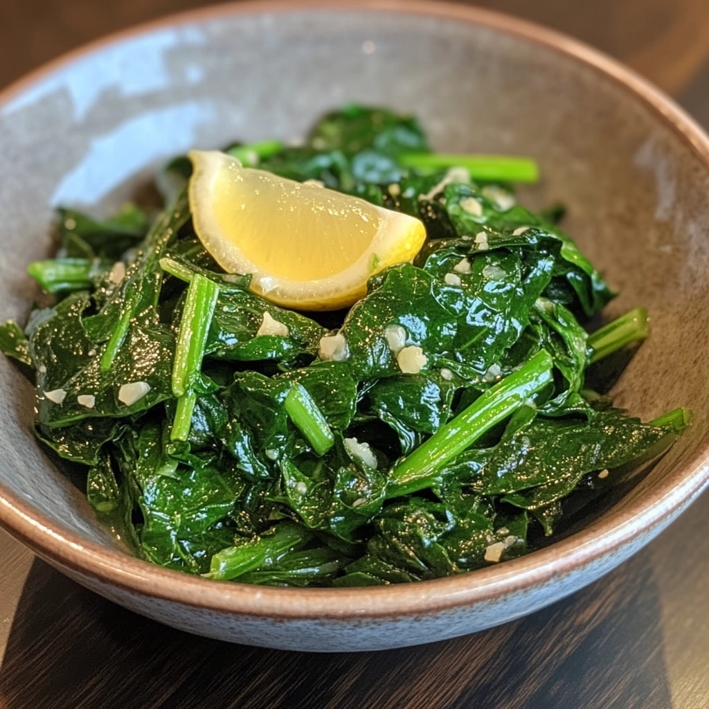 Sautéed Spinach