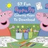 peppa pig coloring pages