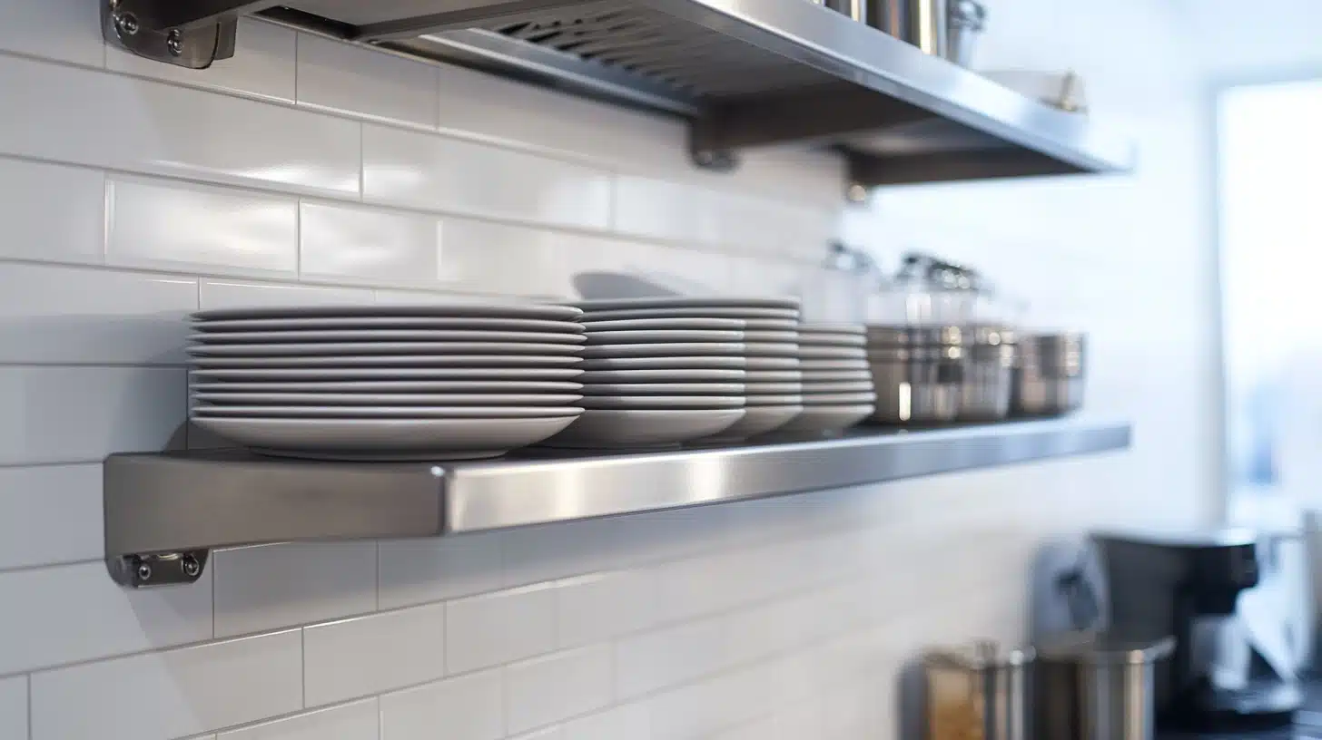 Why Choose Custom Stainless Steel Shelves for Your Kitchen or Workspace?