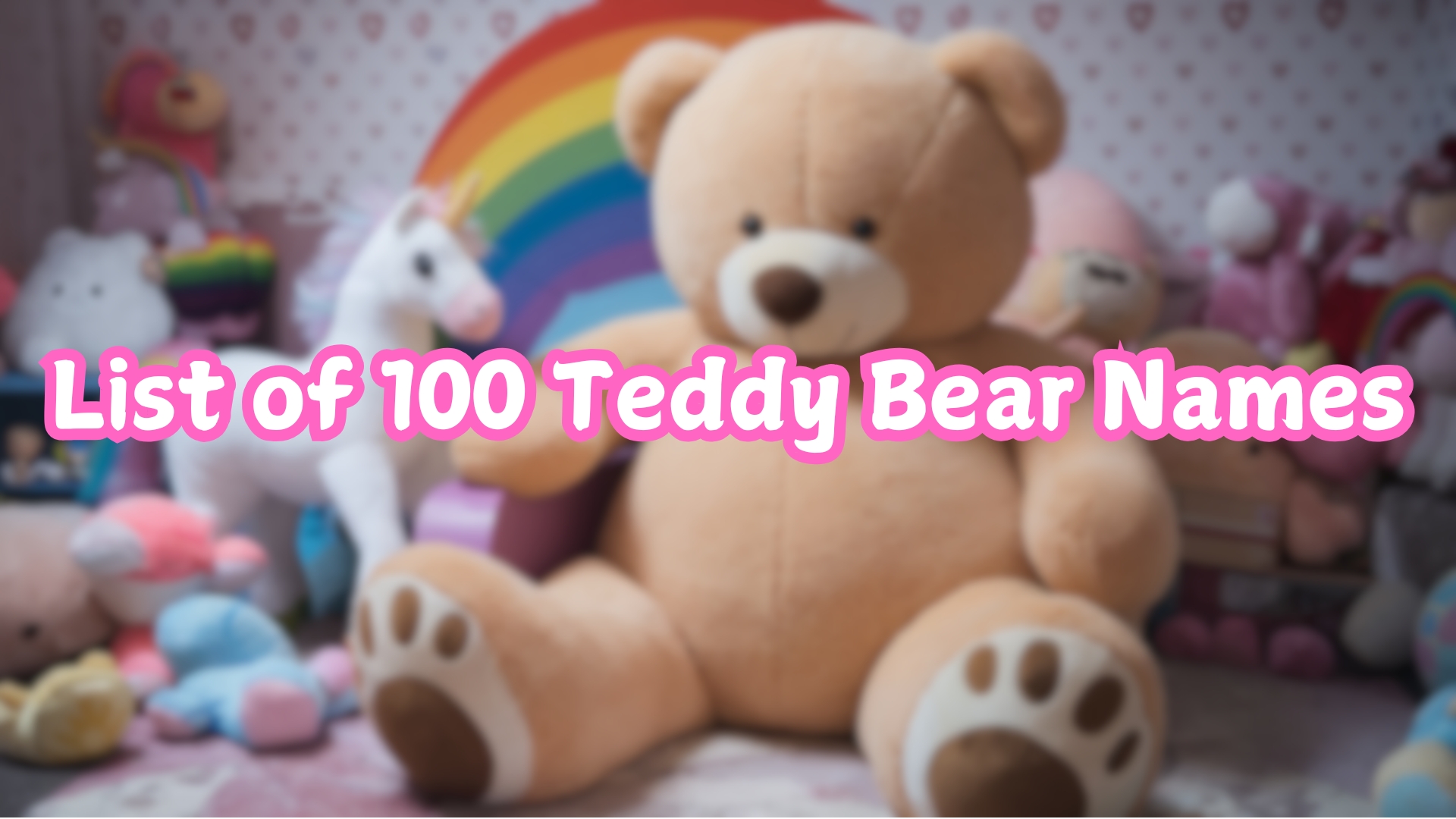 100 Adorable Teddy Bear Names You’ll Love